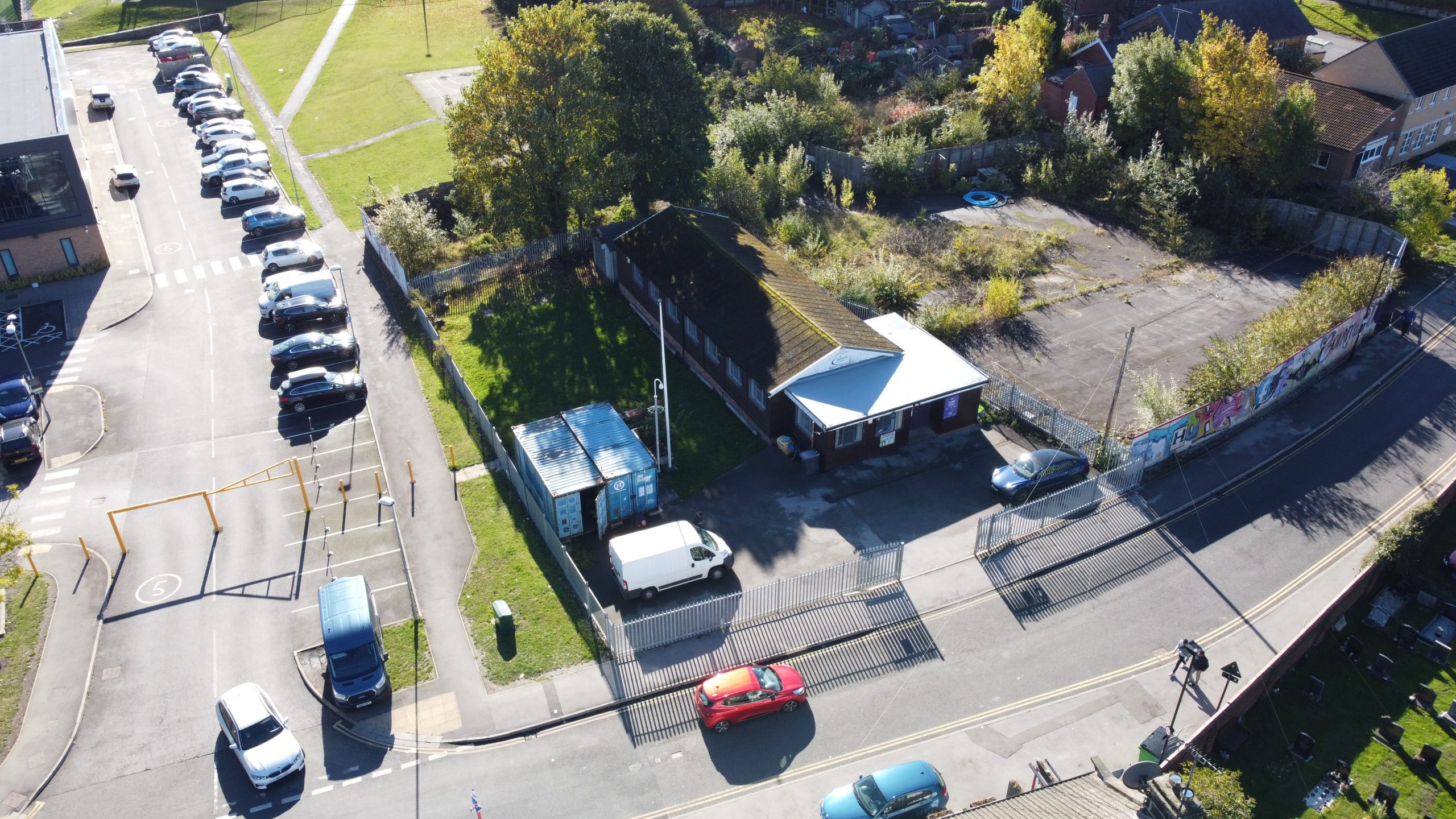Aerial Shot of the Scout HQ site